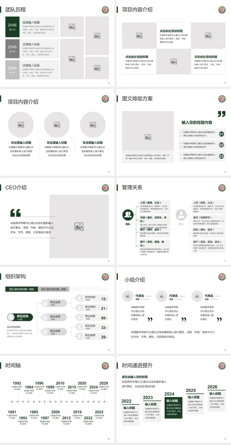 中国人民解放军第八二医院医院管理报告PPT模板4:3格式幻灯片预览图3