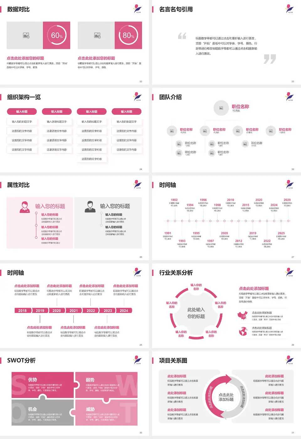 南京市儿童医院医院简介/日常通用PPT模板16:9格式幻灯片预览图4