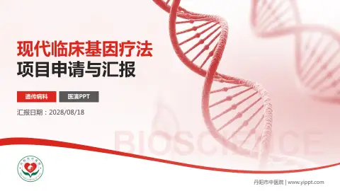 丹阳市中医院项目申请与汇报PPT模板