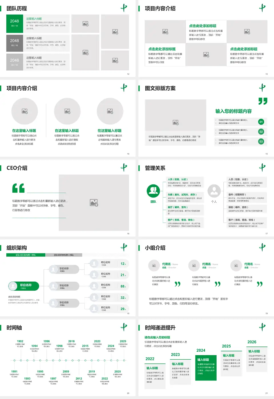 长春中医药大学附属医院医院管理报告PPT模板16:9格式幻灯片预览图3