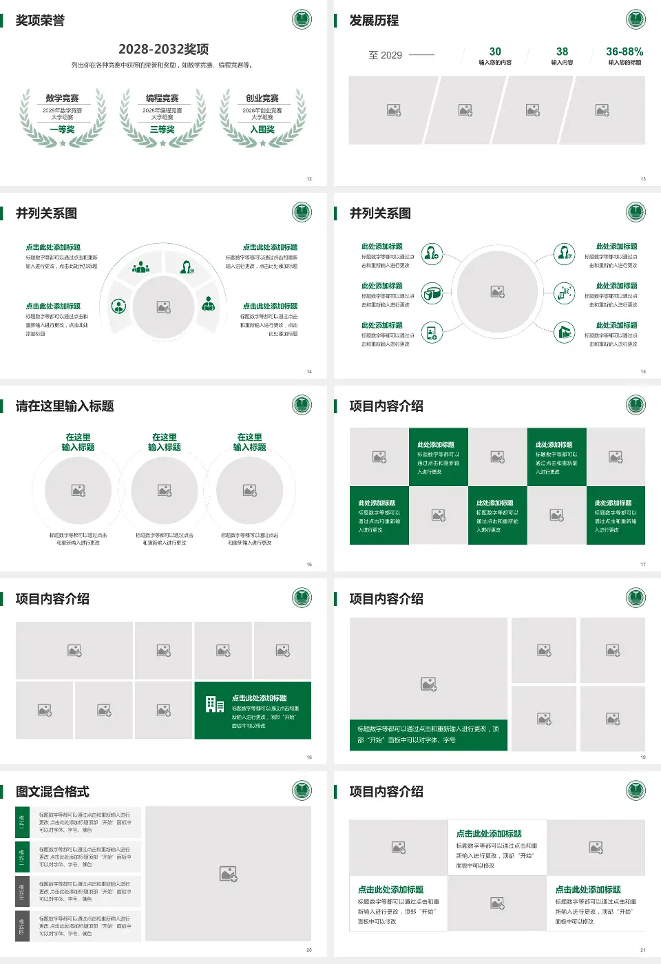 中国人民解放军东部战区总医院护理专业职业生涯规划PPT模板16:9格式幻灯片预览图3