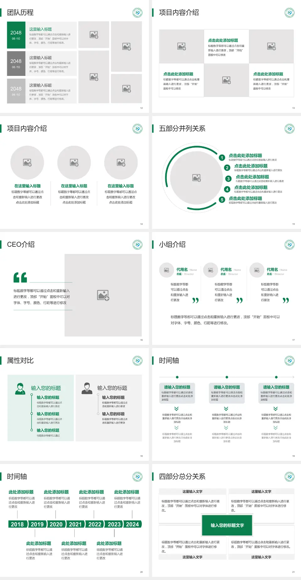 南通市肿瘤医院科研成果展示PPT模板4:3格式幻灯片预览图3