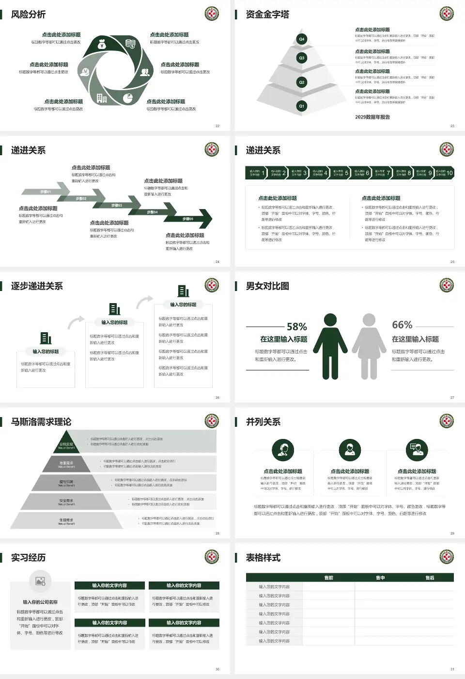 中国人民解放军第八二医院项目申请与汇报PPT模板16:9格式幻灯片预览图4
