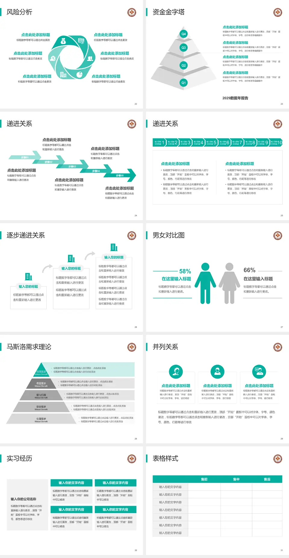 南通市第一人民医院项目申请与汇报PPT模板4:3格式幻灯片预览图4