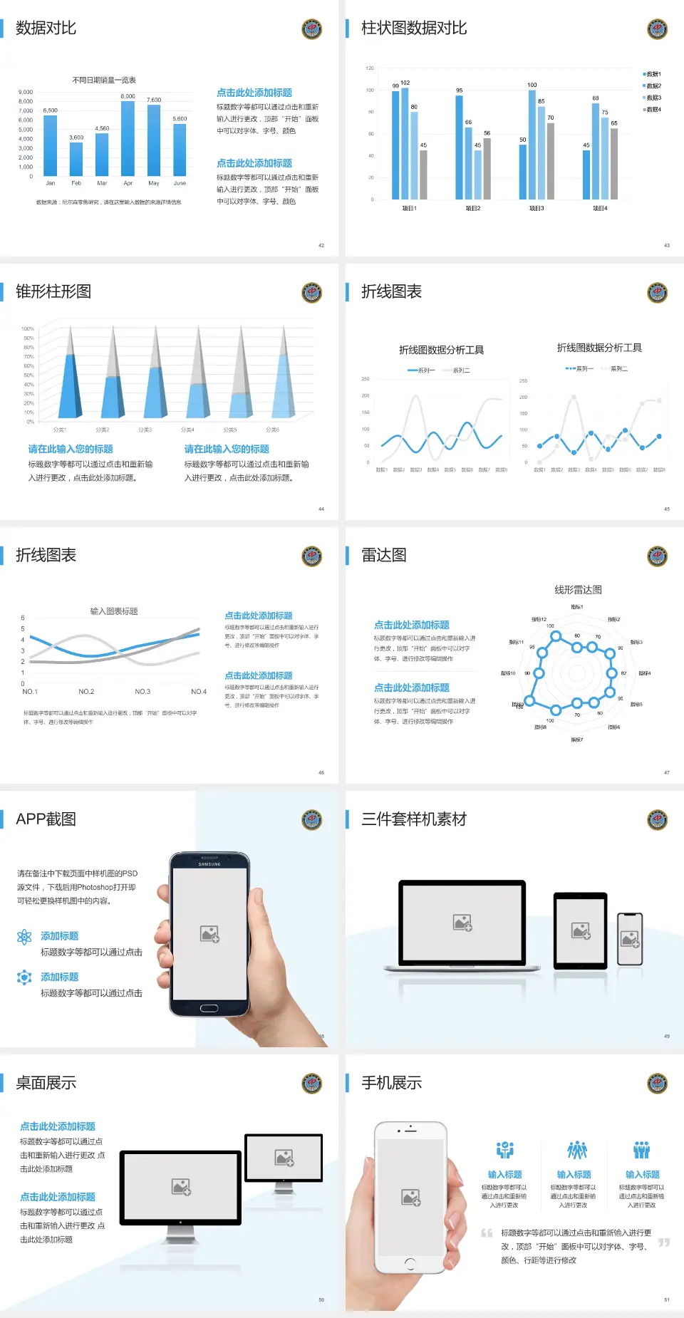 长春市中心医院医院管理报告PPT模板4:3格式幻灯片预览图6