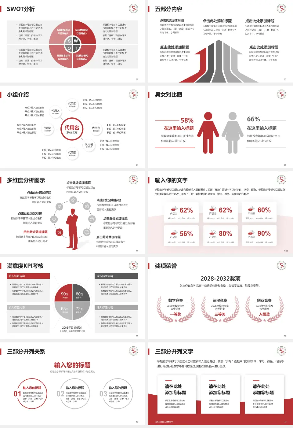 南通市第三人民医院医疗行业比赛专用PPT模板16:9格式幻灯片预览图5