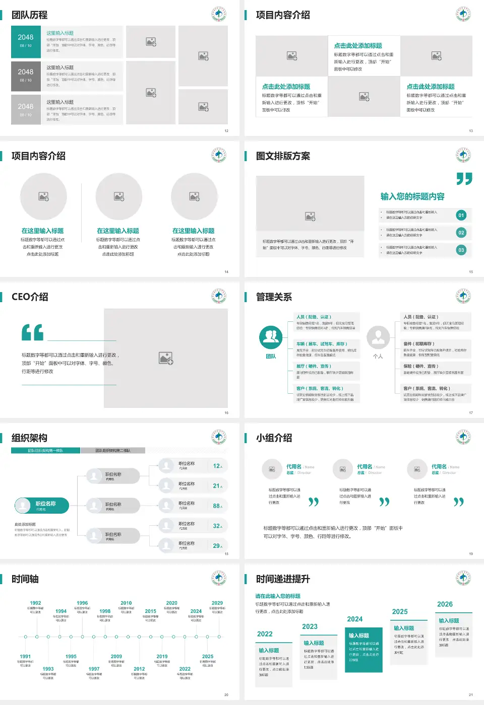 四平市中医医院医院管理报告PPT模板16:9格式幻灯片预览图3