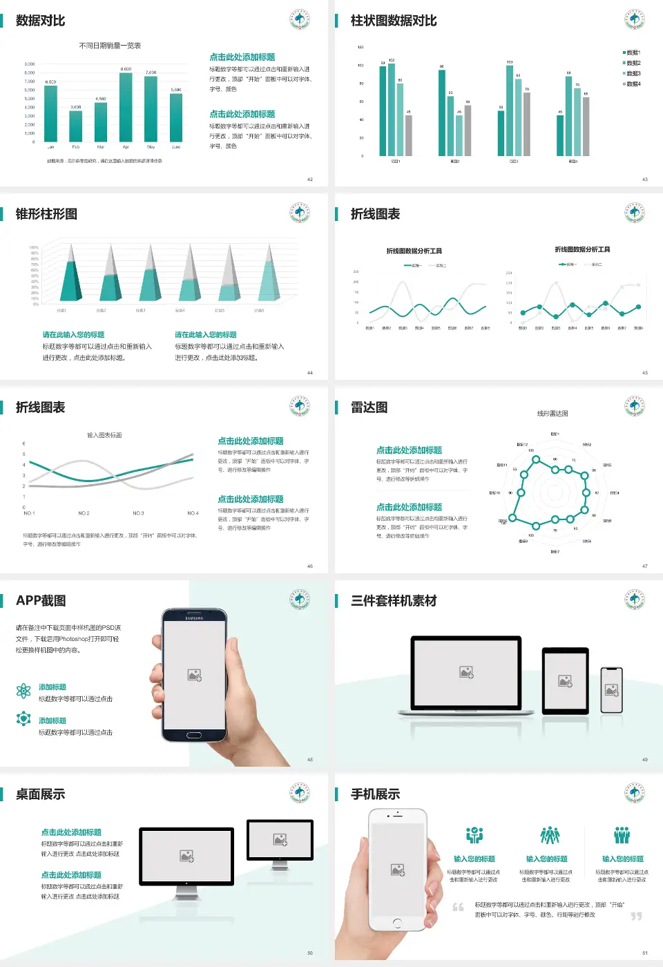 四平市中医医院医院管理报告PPT模板16:9格式幻灯片预览图6
