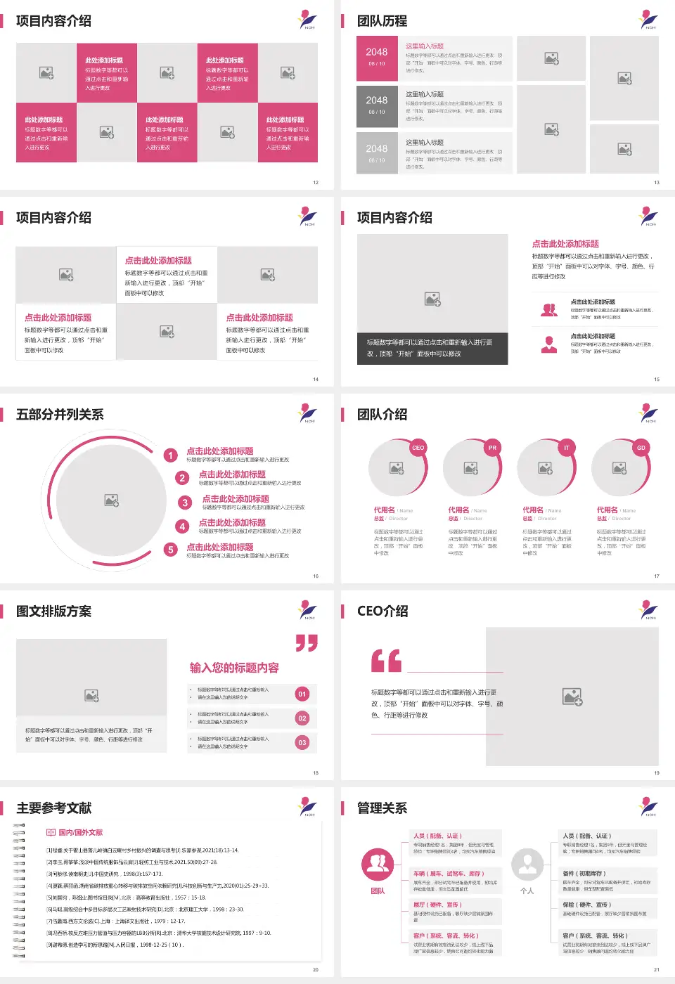 南京市儿童医院医疗行业比赛专用PPT模板16:9格式幻灯片预览图3