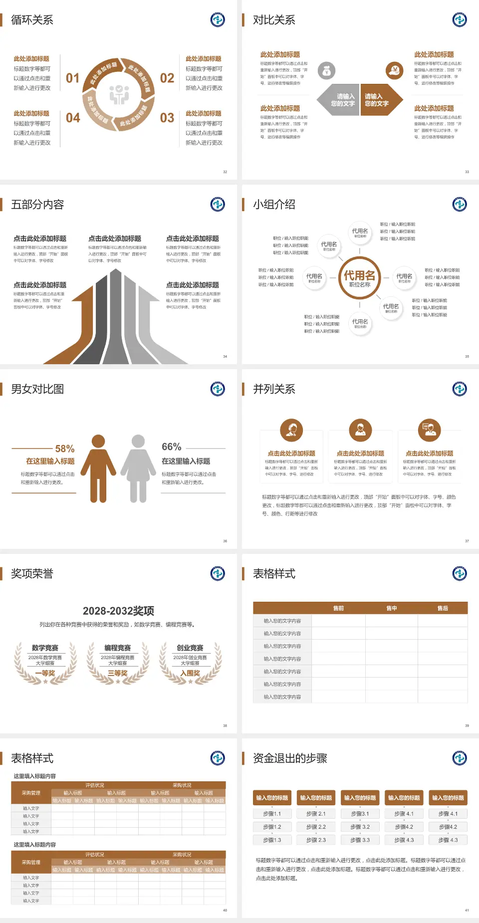 辽源市中医院医院简介/日常通用PPT模板4:3格式幻灯片预览图5