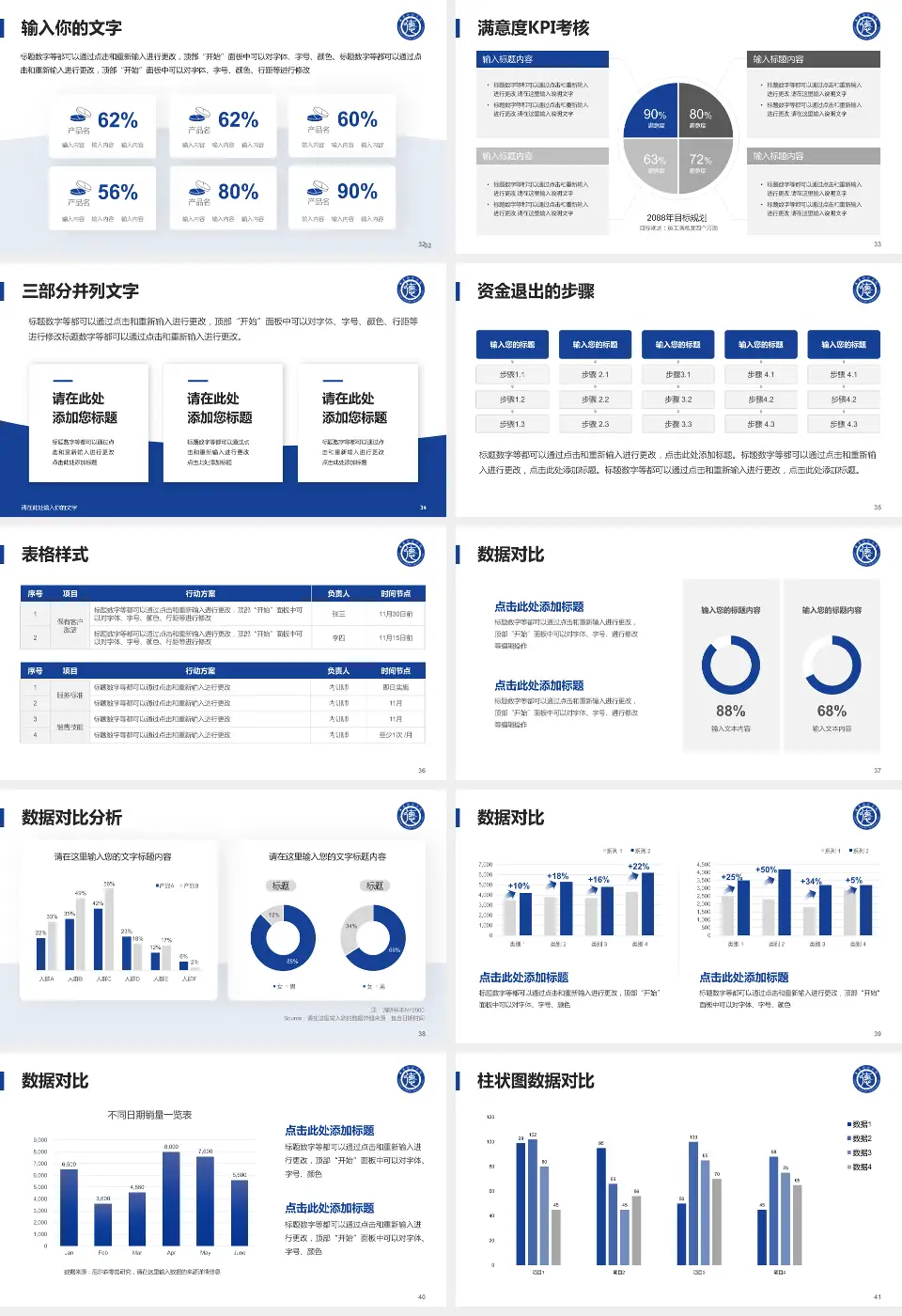 南京江北医院科研成果展示PPT模板16:9格式幻灯片预览图5