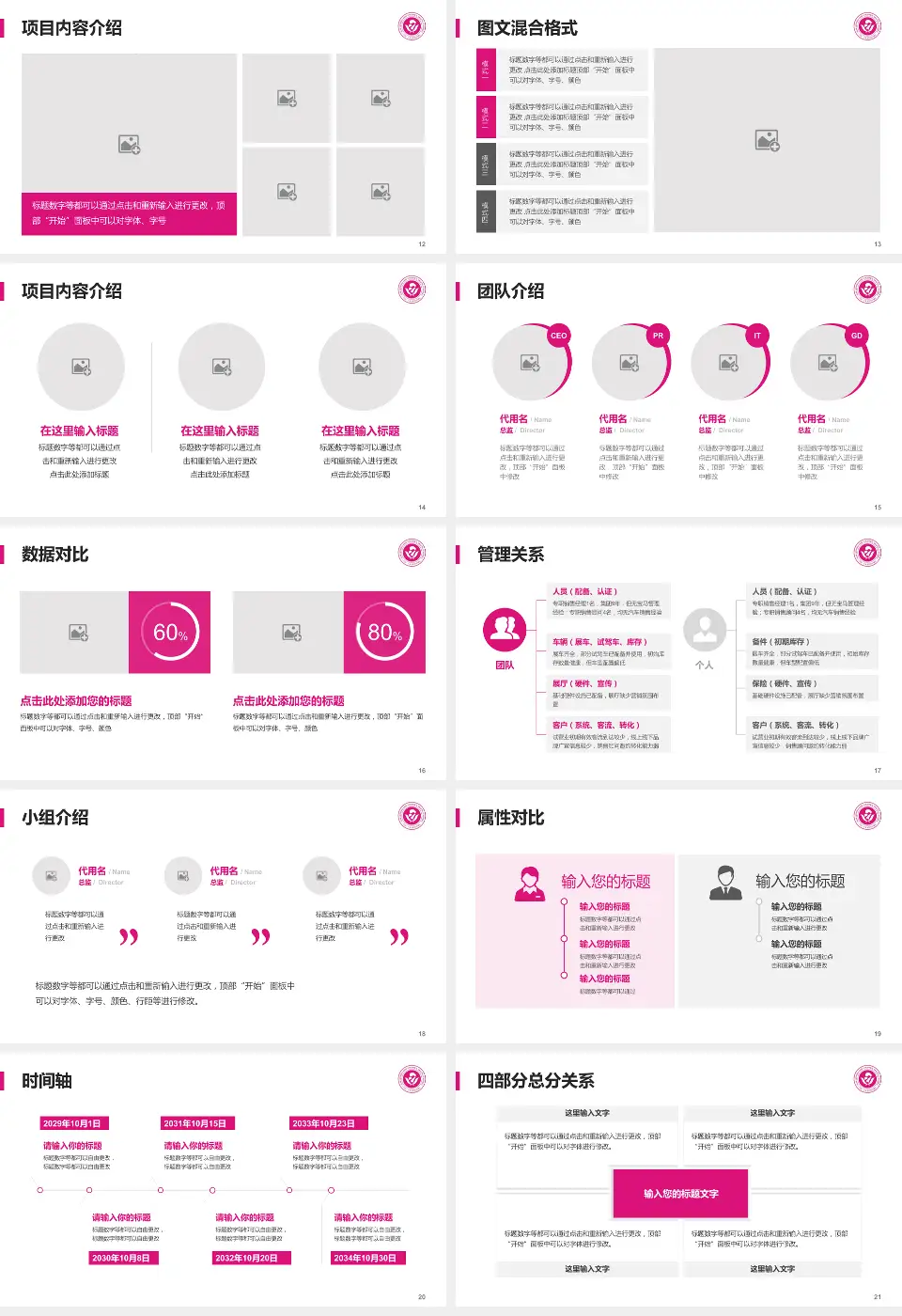 吉林省妇幼保健院科室介绍与推广PPT模板16:9格式幻灯片预览图3
