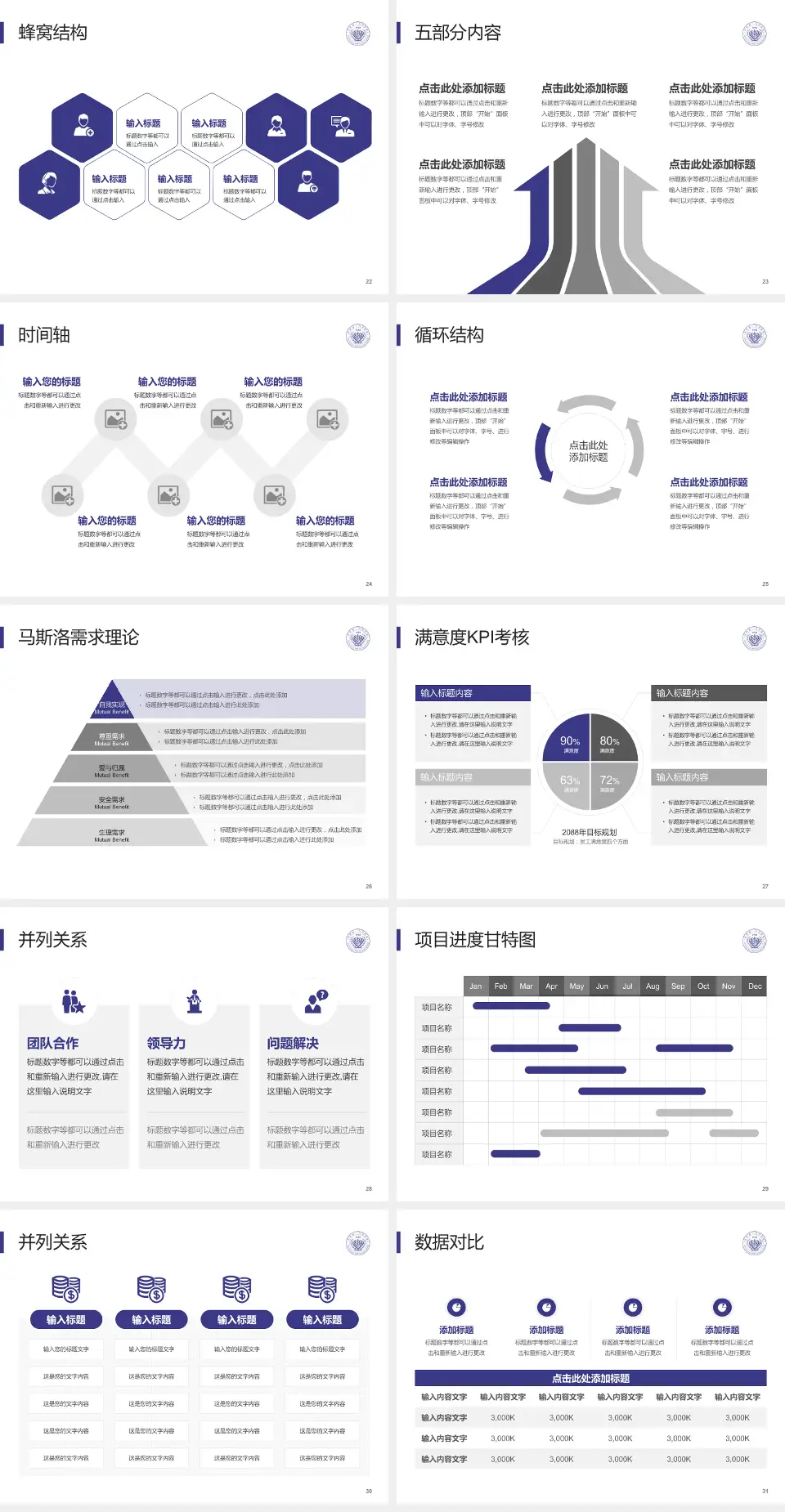 吉林省一汽总医院医疗知识普及PPT模板4:3格式幻灯片预览图4
