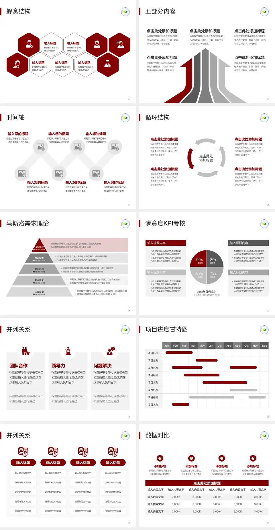吉林省吉林中西医结合医院医疗知识普及PPT模板4:3格式幻灯片预览图4