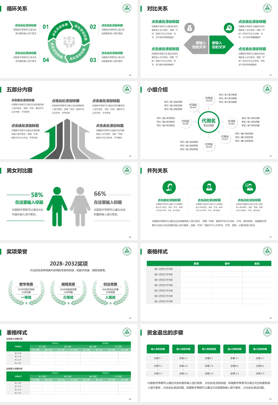 珲春市人民医院医院简介/日常通用PPT模板16:9格式幻灯片预览图5