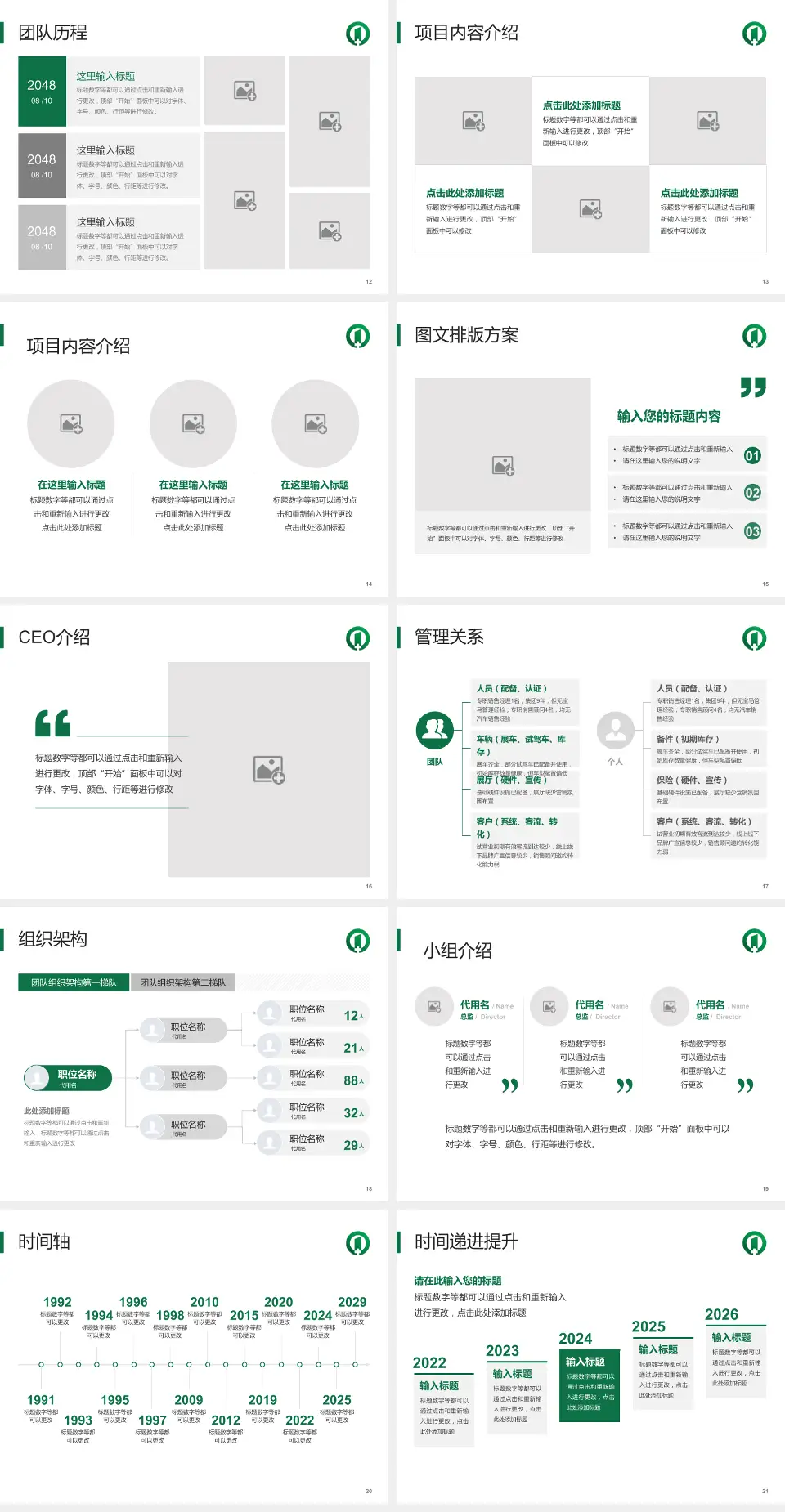 南京市第一医院南院医院管理报告PPT模板4:3格式幻灯片预览图3
