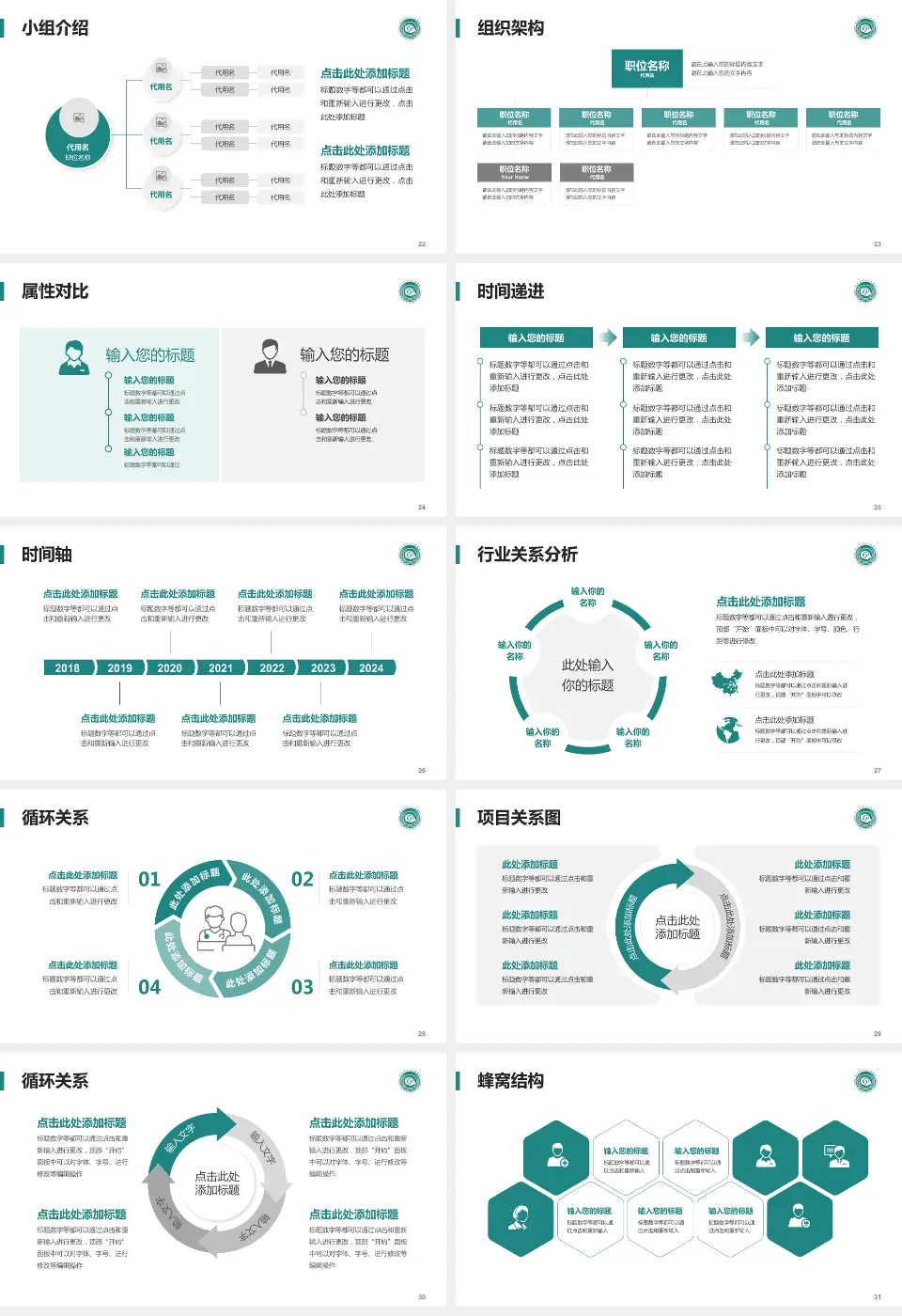 四平市中心人民医院品管圈PDCA演示专用PPT模板16:9格式幻灯片预览图4