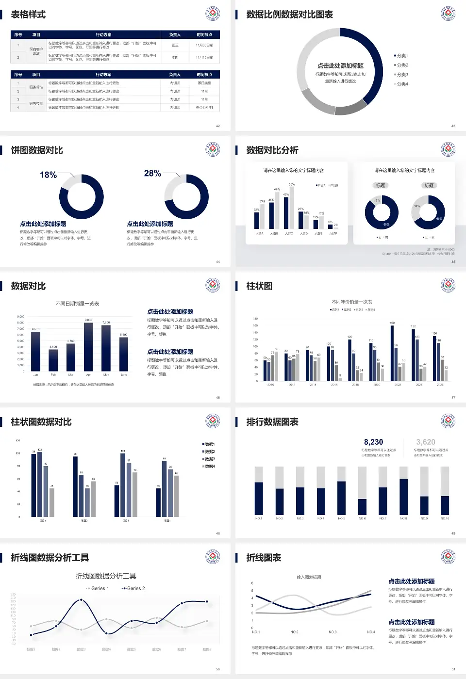 东台市中医院医院简介/日常通用PPT模板16:9格式幻灯片预览图6