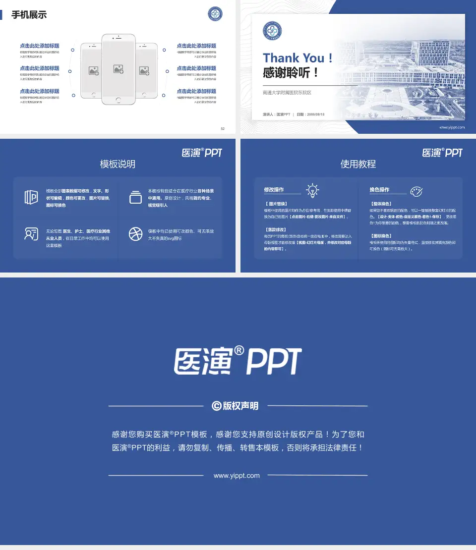 南通大学附属医院东院区医院管理报告PPT模板16:9格式幻灯片预览图7