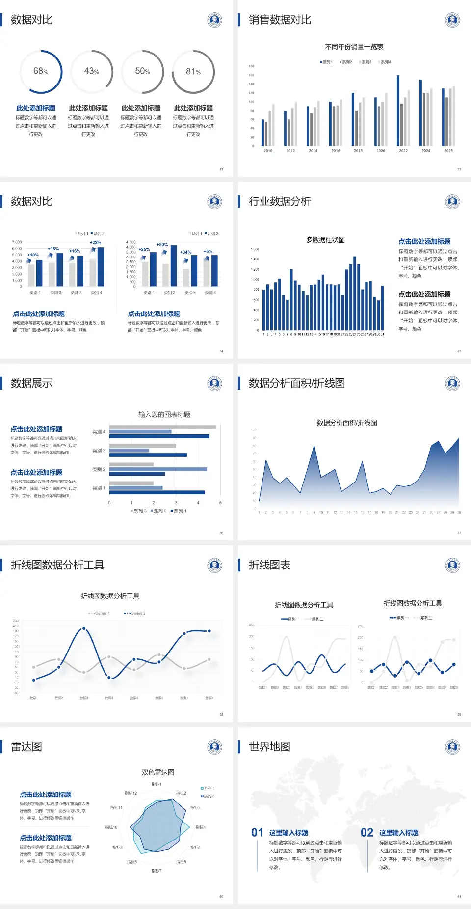 吉林大学第二医院会议与研讨会PPT模板4:3格式幻灯片预览图5