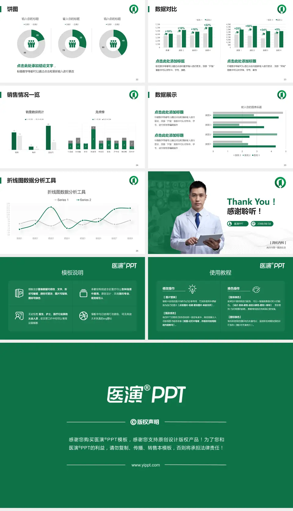 南京市第一医院总院病例分享与讨论PPT模板16:9格式幻灯片预览图4