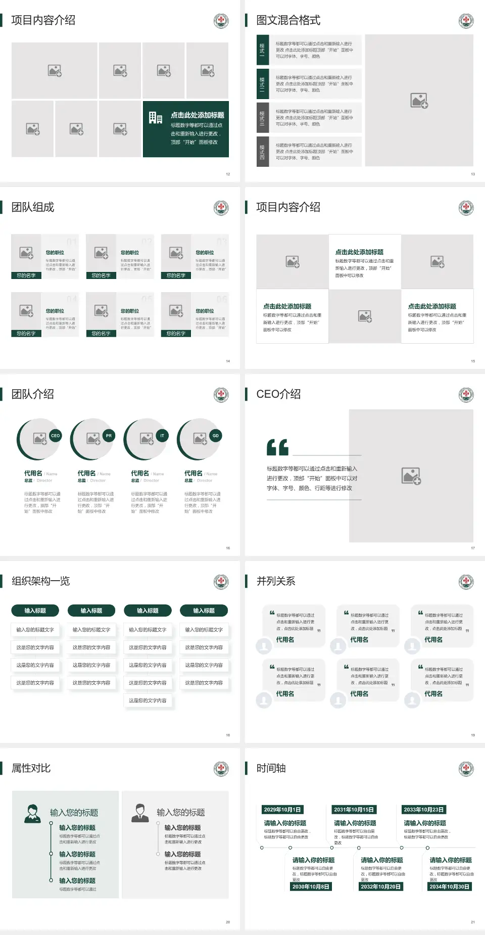 联勤保障部队第九六四医院患者教育与指导PPT模板4:3格式幻灯片预览图3