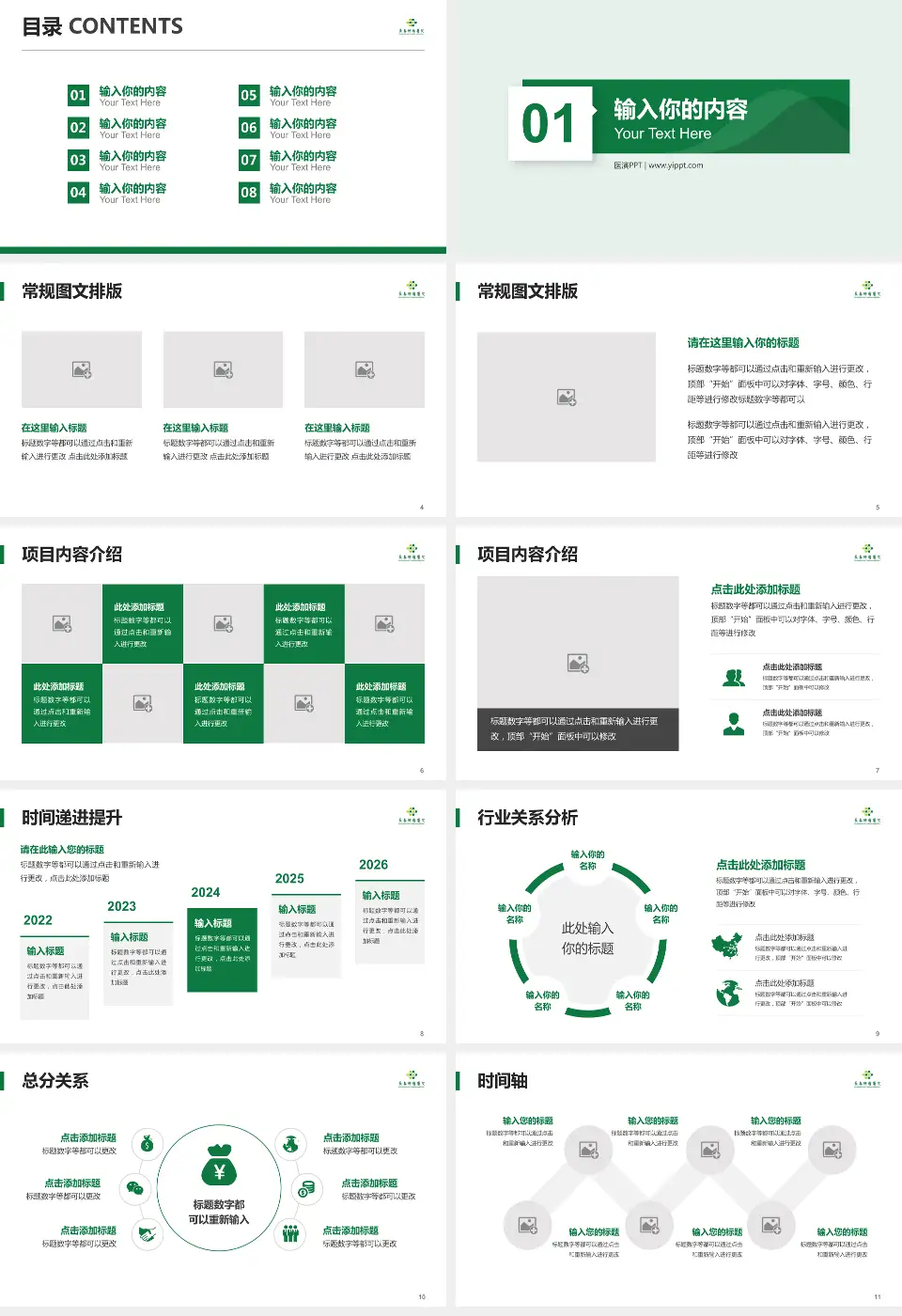 长春肿瘤医院财务与预算报告PPT模板16:9格式幻灯片预览图2