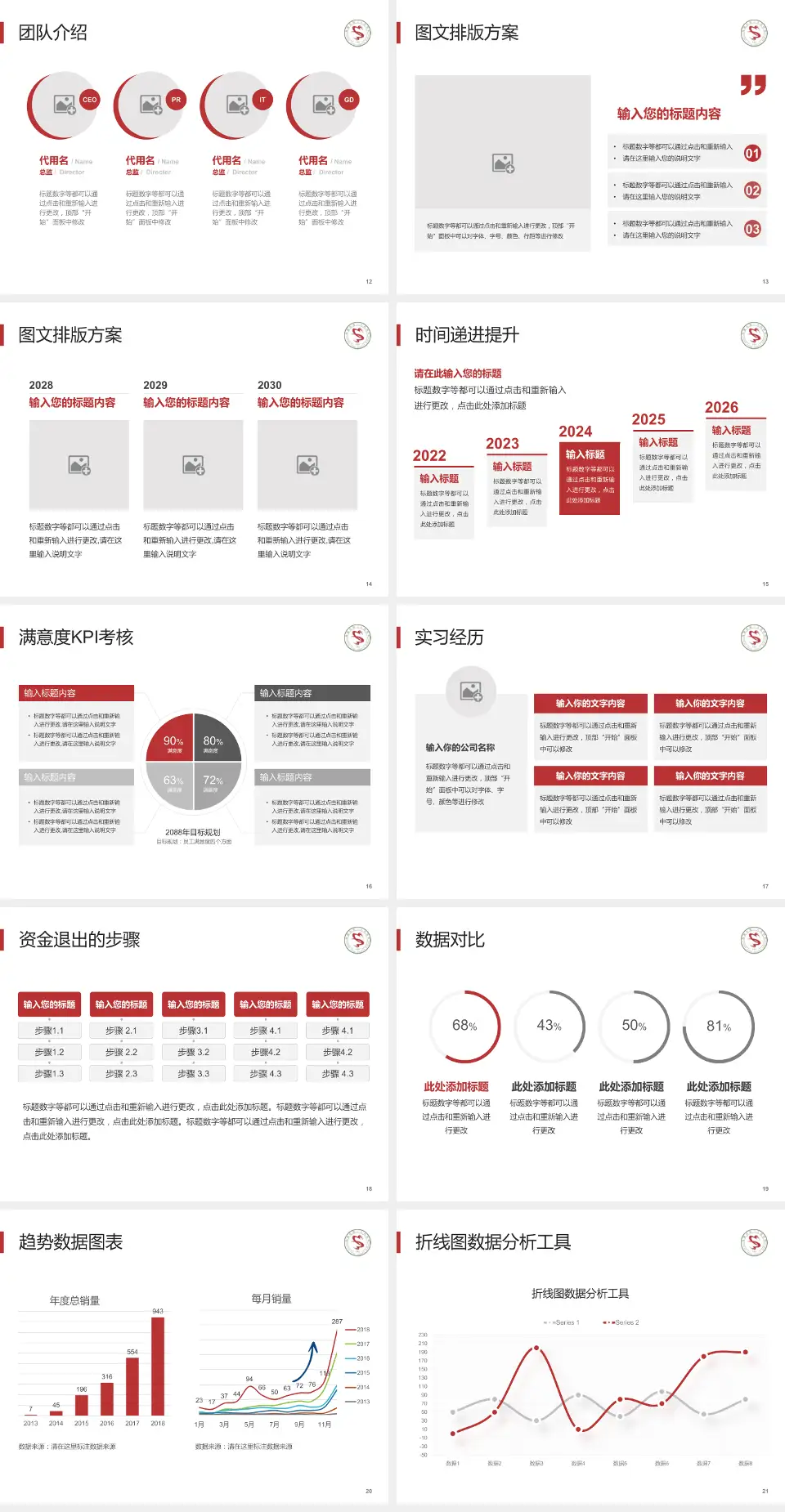 南通市第三人民医院培训与教育PPT模板4:3格式幻灯片预览图3