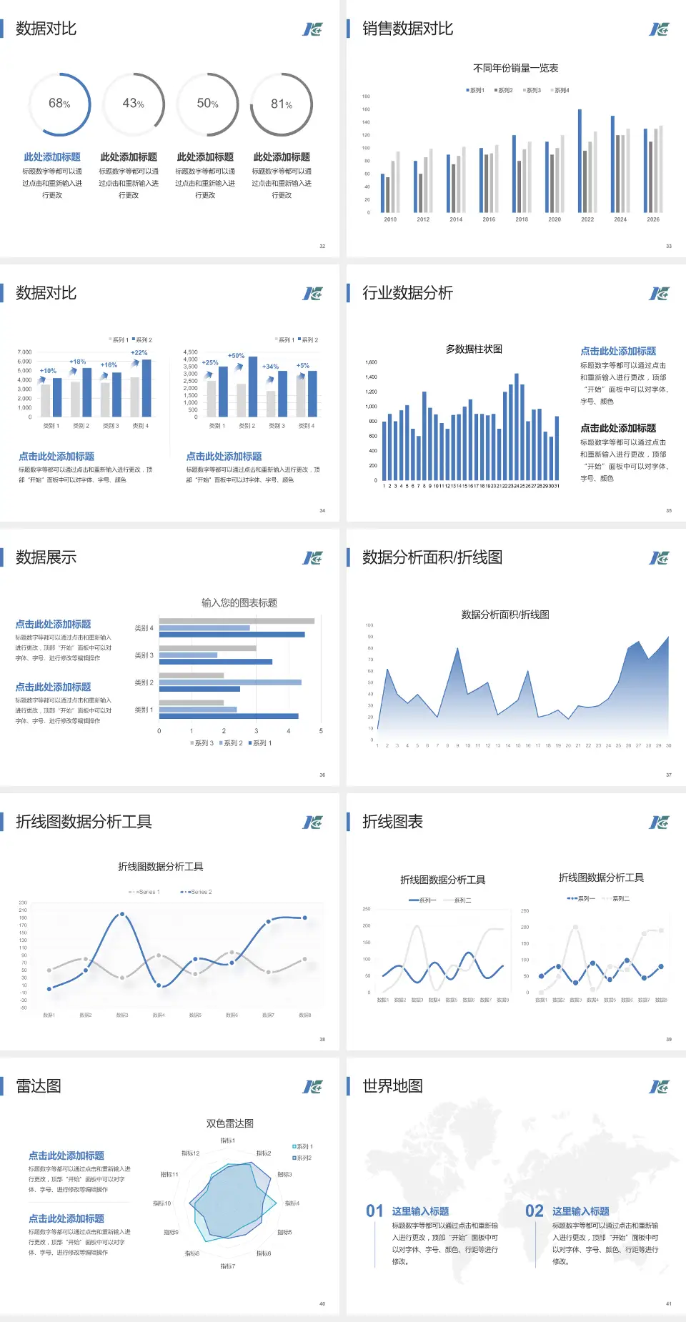 南京医科大学附属眼科医院会议与研讨会PPT模板4:3格式幻灯片预览图5
