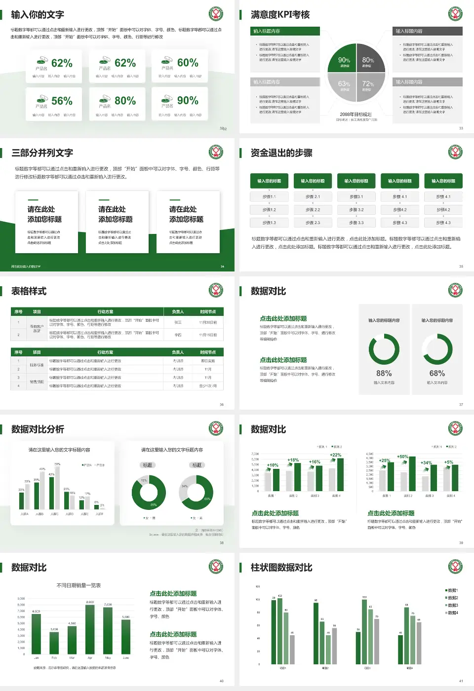 敦化市中医院科研成果展示PPT模板16:9格式幻灯片预览图5