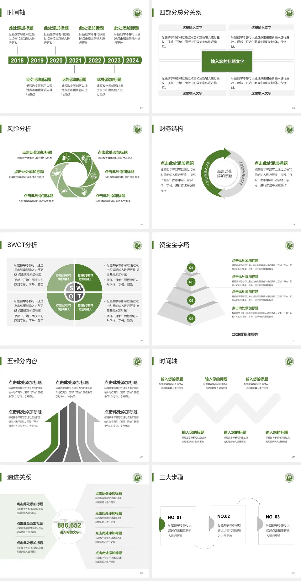 东南大学附属中大医院患者教育与指导PPT模板4:3格式幻灯片预览图4