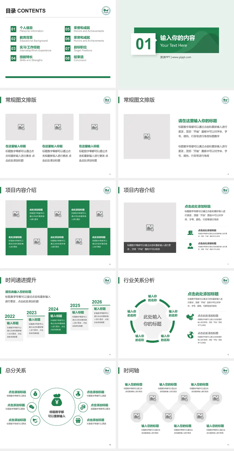 吉林省肝胆病医院财务与预算报告PPT模板4:3格式幻灯片预览图2