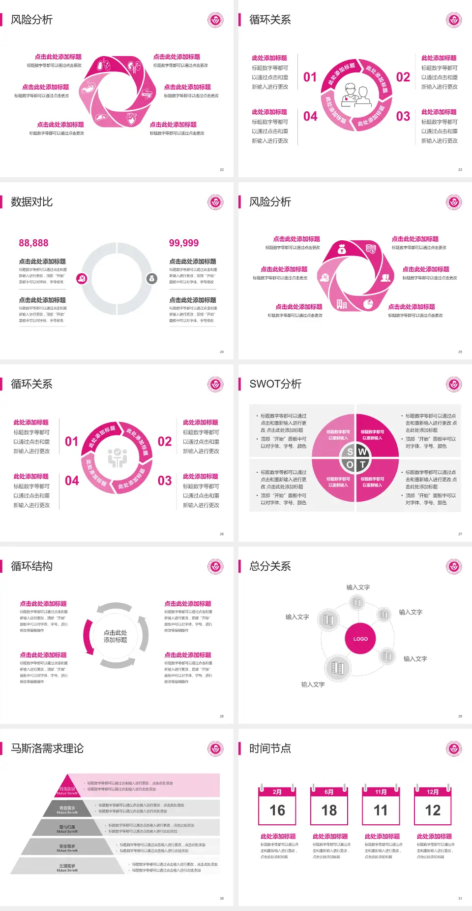 吉林省妇幼保健院科研成果展示PPT模板4:3格式幻灯片预览图4