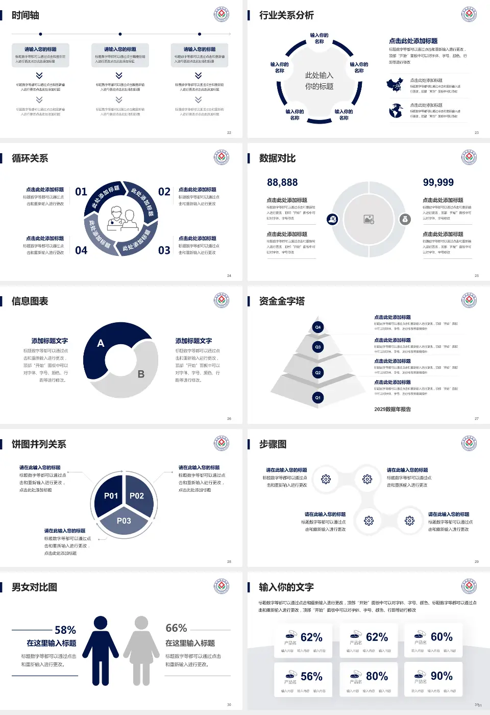 东台市中医院医院管理报告PPT模板16:9格式幻灯片预览图4