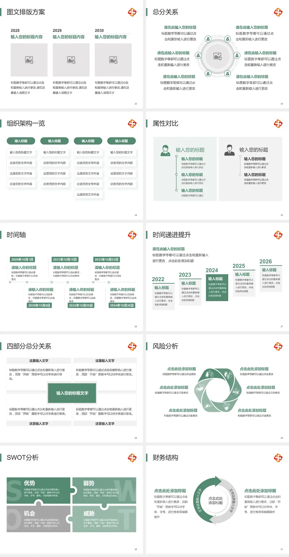 长春市儿童医院护理专业职业生涯规划PPT模板4:3格式幻灯片预览图4