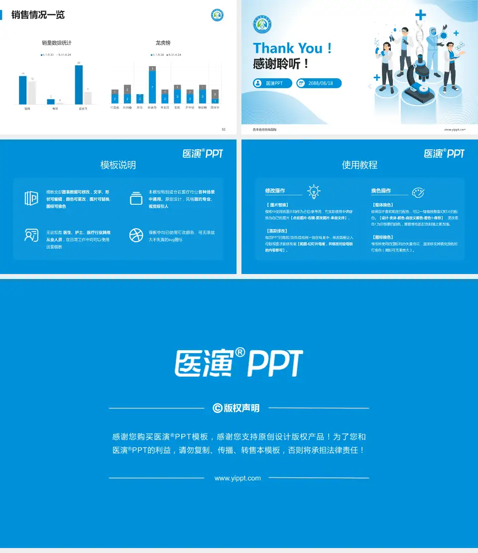 吉林省结核病医院品管圈PDCA演示专用PPT模板16:9格式幻灯片预览图7
