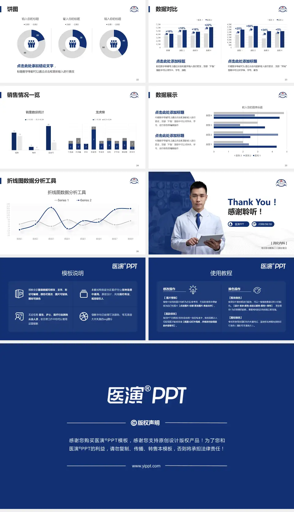 南京鼓楼医院江北国际医院病例分享与讨论PPT模板16:9格式幻灯片预览图4
