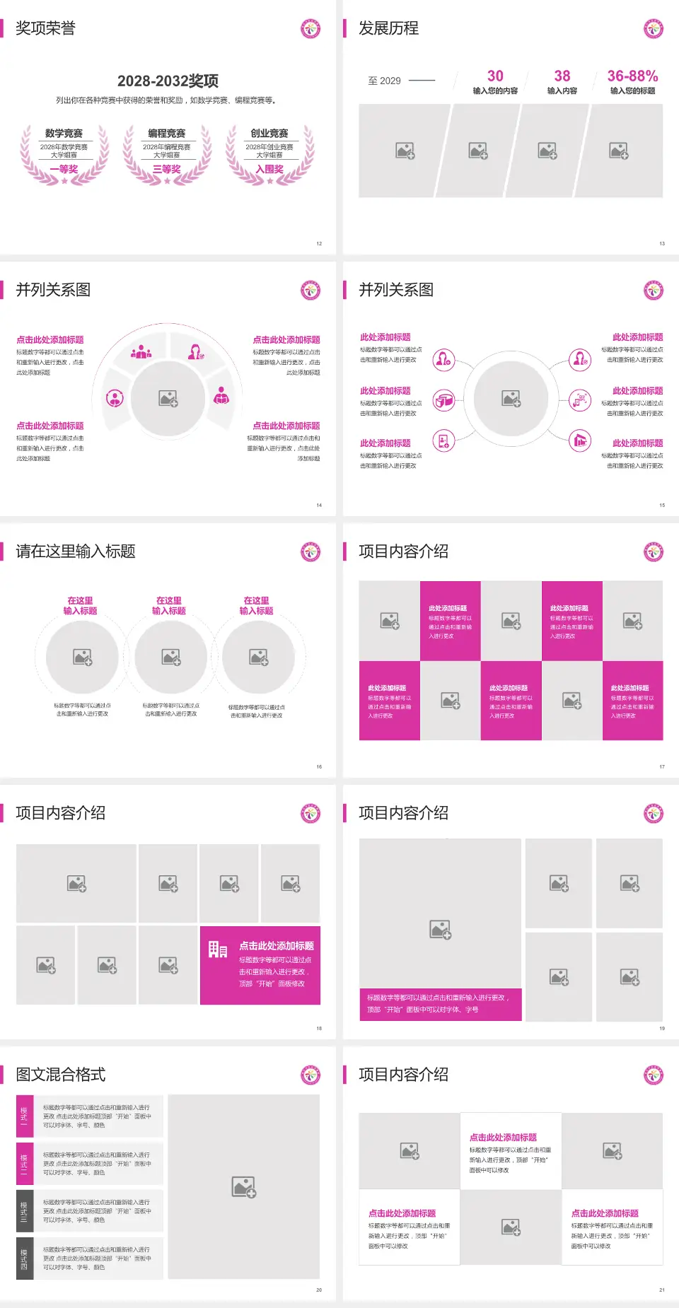 韶关市妇幼保健院护理专业职业生涯规划PPT模板4:3格式幻灯片预览图3