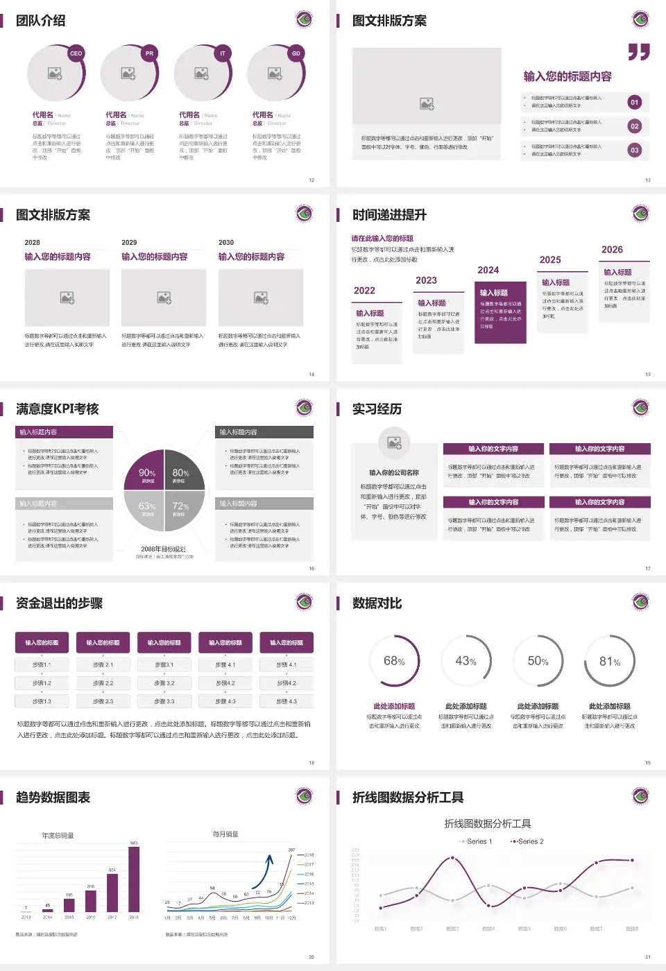 深圳市龙岗区人民医院培训与教育PPT模板16:9格式幻灯片预览图3