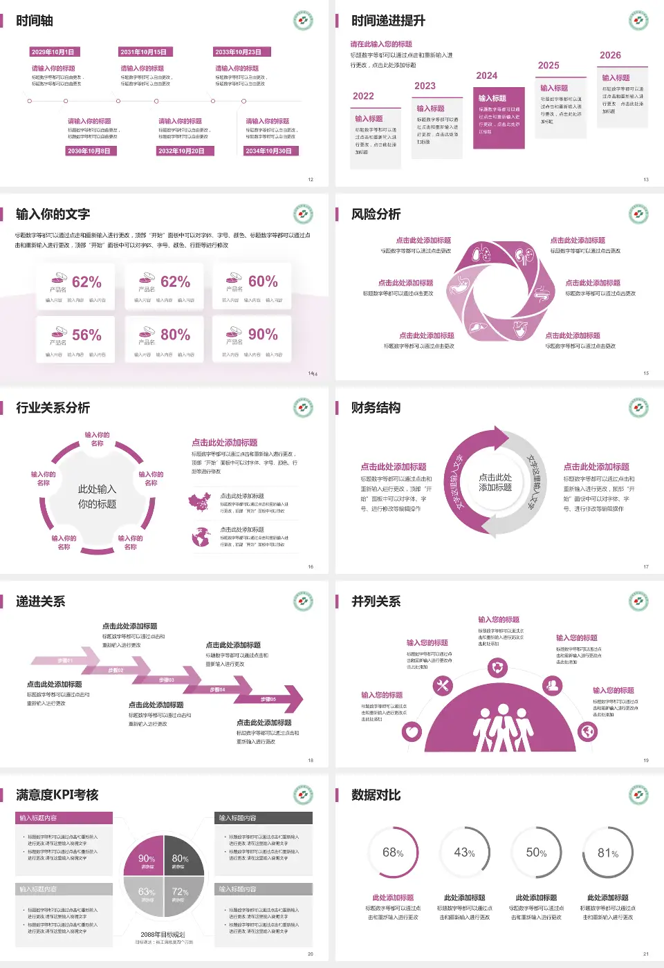 深圳市罗湖区人民医院病例分享与讨论PPT模板16:9格式幻灯片预览图3