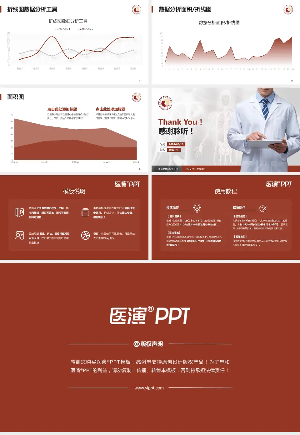 湛江市第二中医医院患者教育与指导PPT模板16:9格式幻灯片预览图7