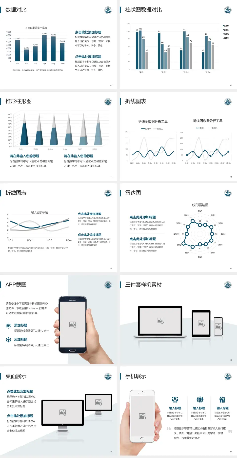 深圳市第四人民医院医院管理报告PPT模板4:3格式幻灯片预览图6
