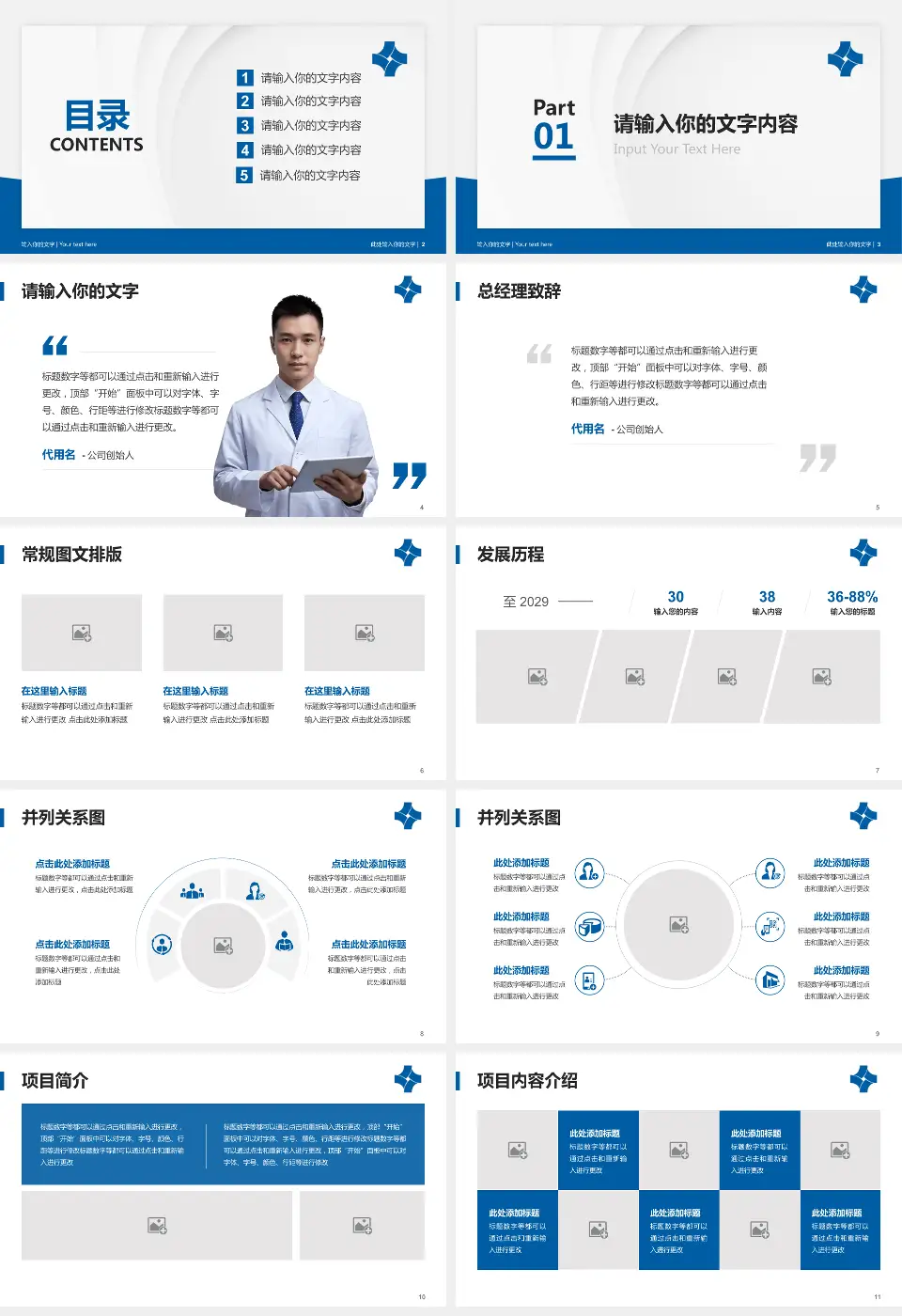 潮阳区大峰医院医院管理报告PPT模板16:9格式幻灯片预览图2