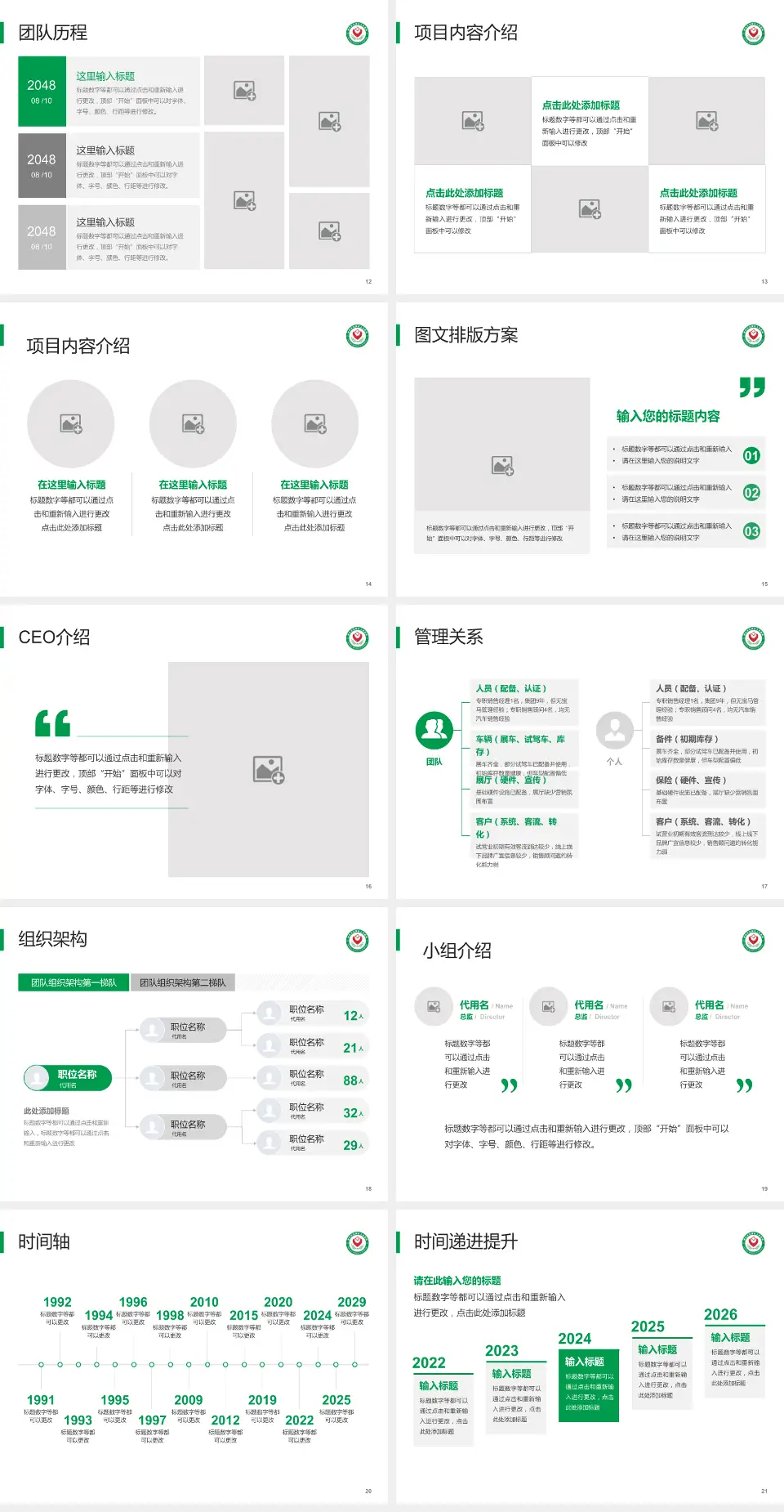 肇庆市高要区人民医院医院管理报告PPT模板4:3格式幻灯片预览图3