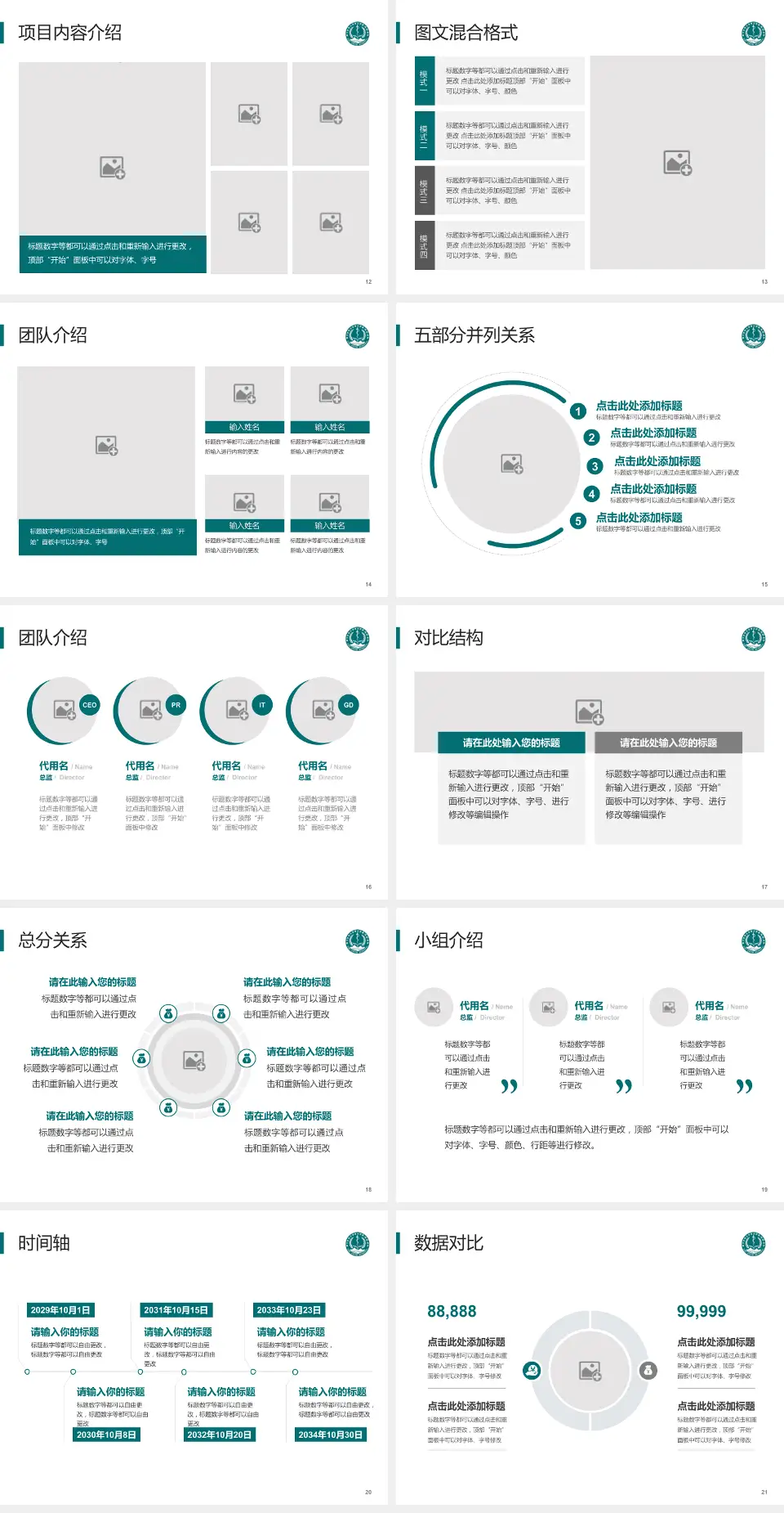 遵义医学院第五附属医院医疗知识普及PPT模板4:3格式幻灯片预览图3