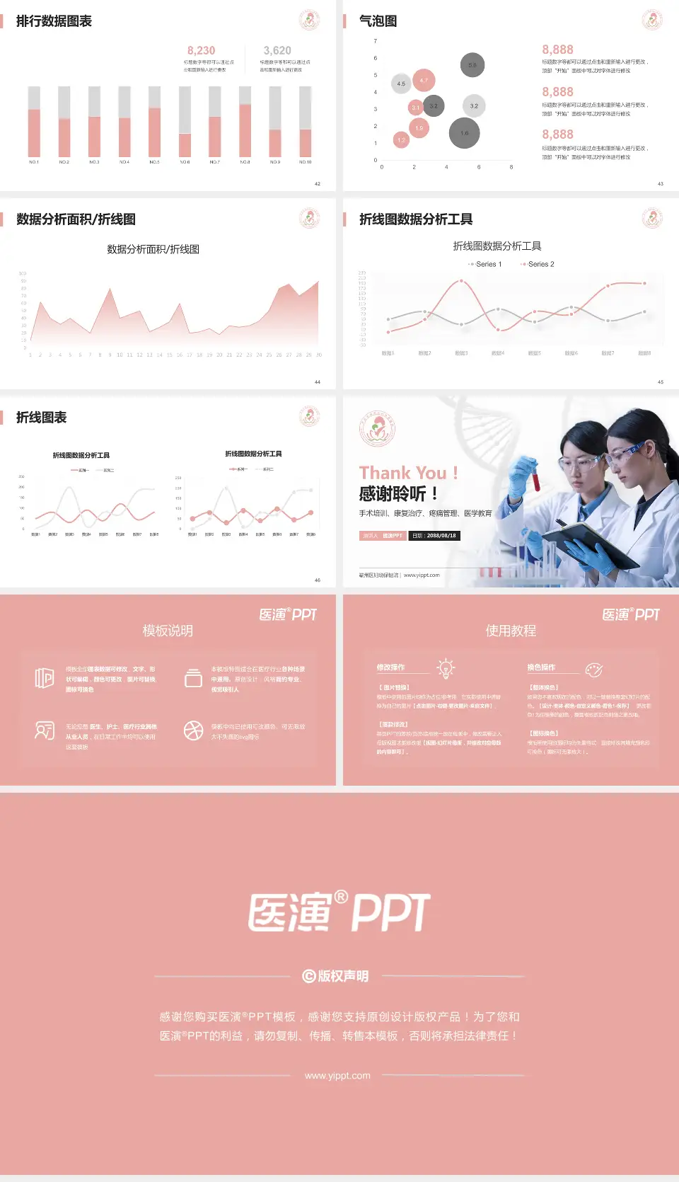 端州区妇幼保健院科研成果展示PPT模板16:9格式幻灯片预览图6