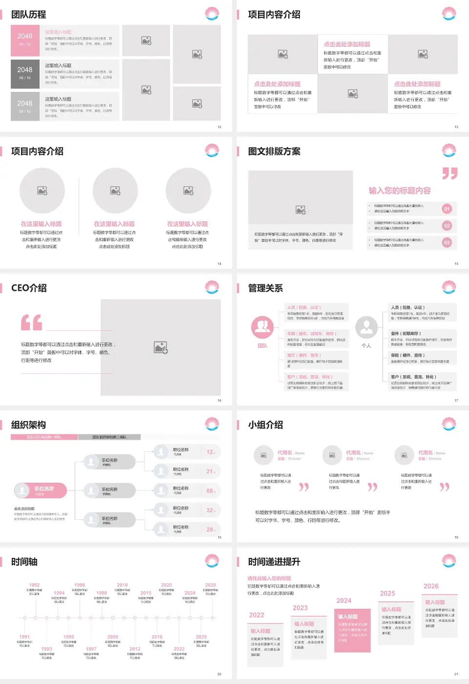 珠海市妇幼保健院医院管理报告PPT模板16:9格式幻灯片预览图3