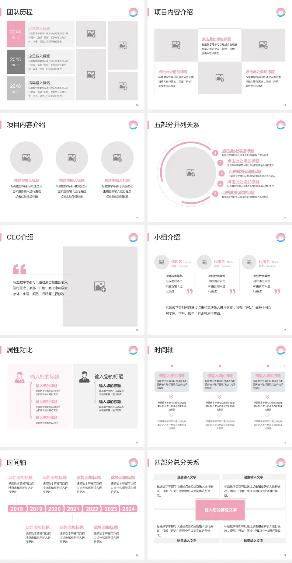 珠海市妇幼保健院科研成果展示PPT模板4:3格式幻灯片预览图3