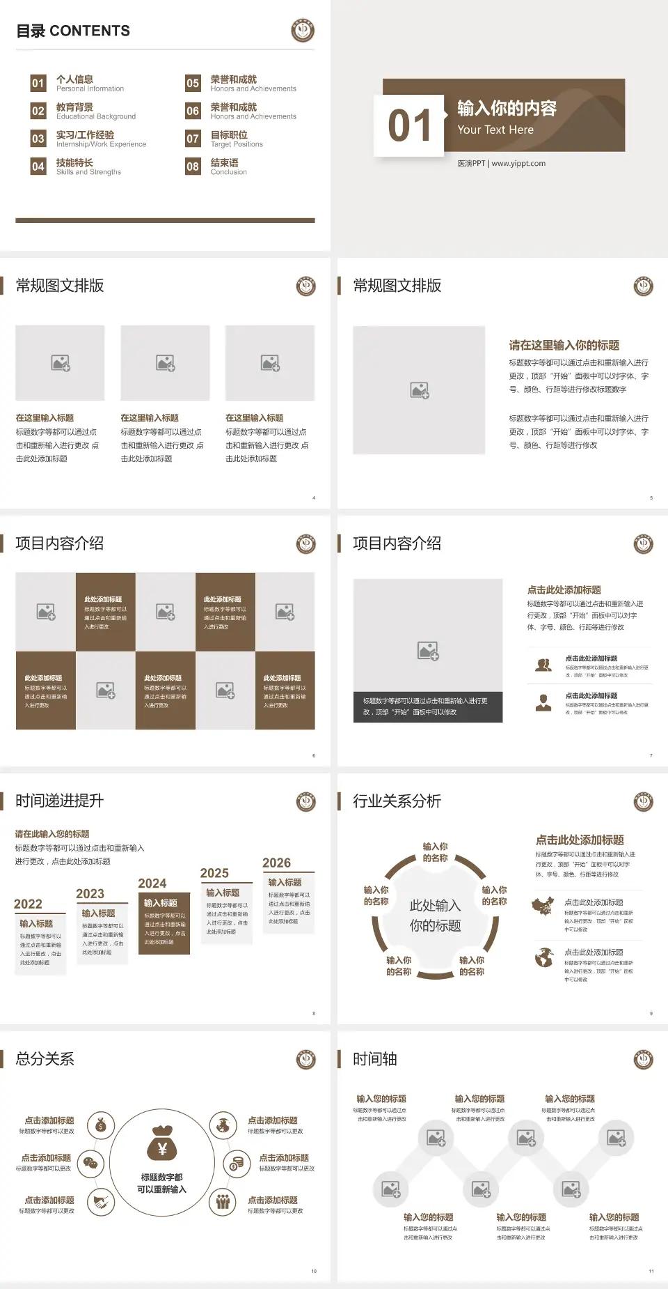 英德市中医院财务与预算报告PPT模板4:3格式幻灯片预览图2