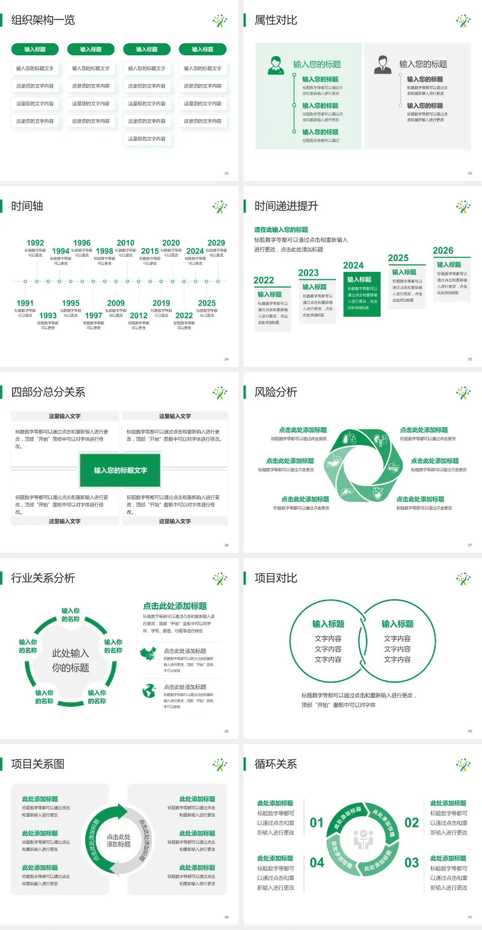 番禺健康管理中心（番禺康复医院）医疗行业比赛专用PPT模板4:3格式幻灯片预览图4